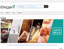 Tablet Screenshot of elegani.com